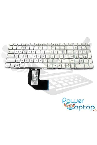 HP White keyboard 2B04822Q121 US layout without small enter frame