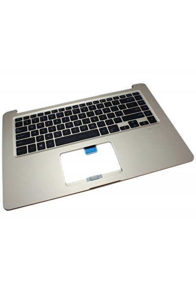 ASUS Tastatura 9Z.NDXSQ.601 neagra cu Palmrest auriu iluminata backlit