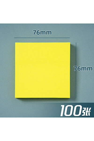 Choice3 ملاحظات لاصقة ملونة باللون الأصفر الفلوري، ملاحظات لاصقة إبداعية لطيف...