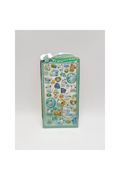 Choice5 163 7 styles Kitty cat Hangyodon Three-Dimensional Relief Crystal Sti...