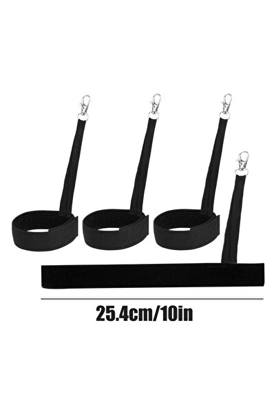 Choice No logo 4Pcs Ski Glove Wrist Strap Glove Holder Sport Glove Strap Elas...