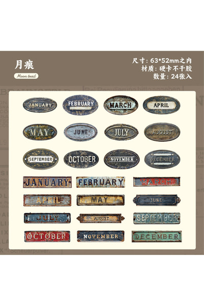 Choice4 مجموعة ملصقات مكونة من 24 قطعة من الحروف الأبجدية والأرقام والرموز ال...