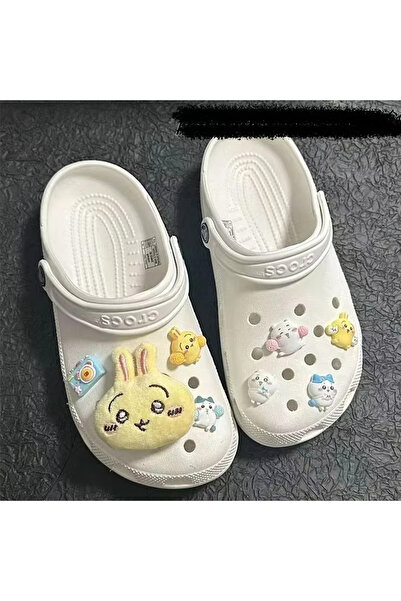 choice2 8 قطع - مشبك حذاء أوساغي الجديد ذو الطابع الكرتوني اللطيف تشيكاوا، مش...