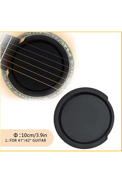 Choice 10cm (L) Acoustic-Electric Guitar Sound Hole Cover Classical Noise Red...