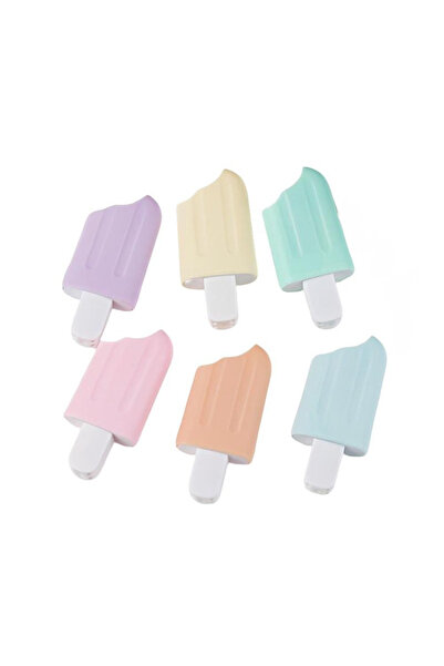 Choice 6pcs 6pcs Ice Cream Highlighters Marker pens, Colorful School Office S...