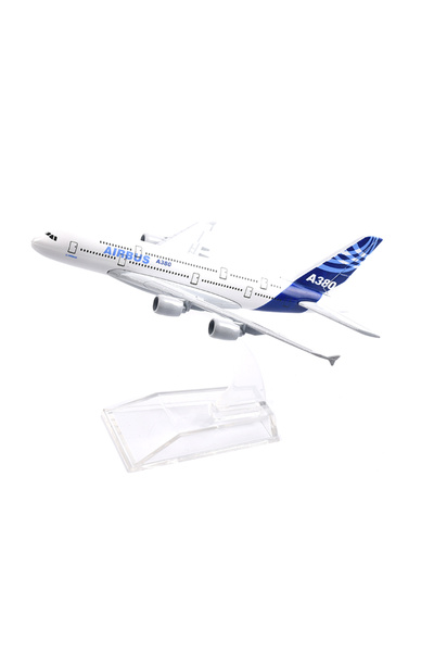 Choice 059 جيسون توتو، نموذج طائرة إيرباص A380 بطول 16 سم، مصنوع من المعدن ال...