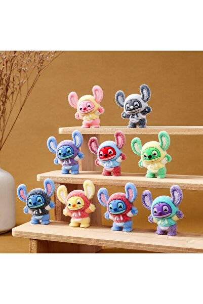 Choice مجموعة بانداي من 5 قطع من دمى ستيتش الصغيرة اللطيفة، مصنوعة من الراتنج...