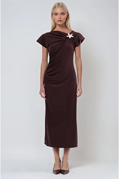 Secret Passion Lingerie New Season Stylish Women's Dress with Draped Detail a...