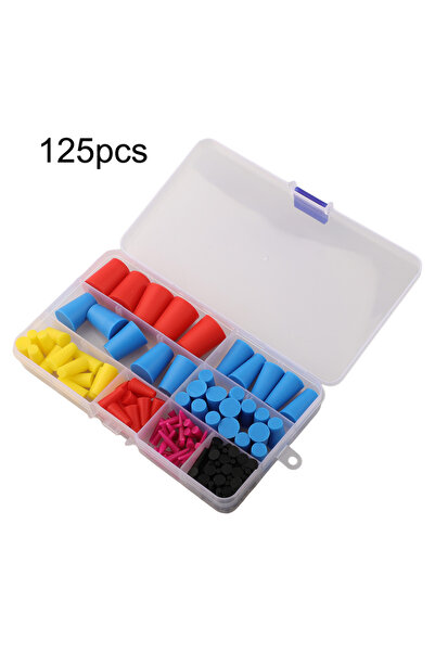 Choice A Silicone Tapered Assortment Kit 125PCS for Covering Holes During Pai...
