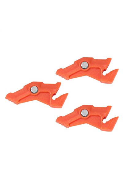 Choice حامل أسطوانة غاز برتقالي اللون، ثلاث قطع، مغناطيسي، رف زجاجة قياسي للم...