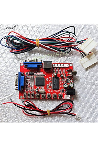 Choice محول فيديو GBS8100 VGA CGA CVBS S عالي الدقة، جهاز دفع العملات المعدني...