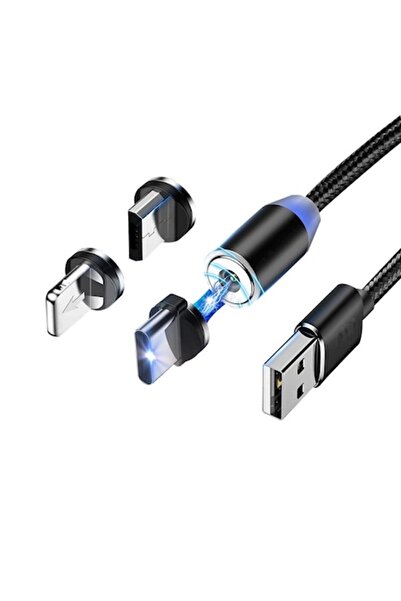 DAO Cablu de încărcare magnetică 3 în 1