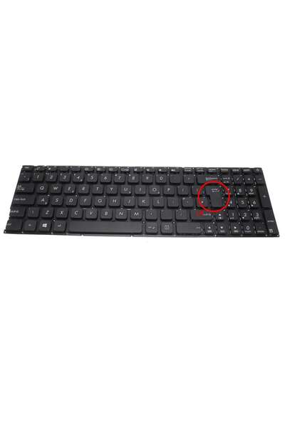 ASUS F541N UK layout keyboard without large enter frame