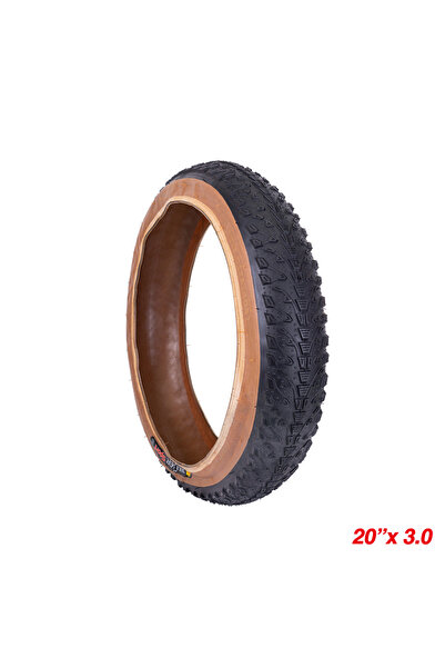 Choice3 20 x 3.0 Inch Bike Folding Tires Snow Beach Bicycle Replacement Tire ...