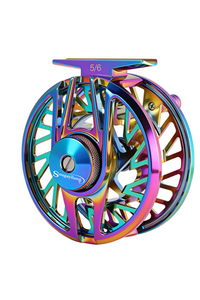 Choice 5000 Series Multicolor Sougayilang Multicolor Fly Fishing Reel 2+1 BB ...
