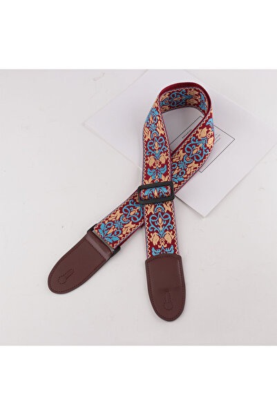 Choice حزام جيتار KJ197-A11-DP7-JTD قابل للتعديل، مصنوع من قطن الخالص، متعدد ...