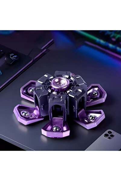 Choice1 لعبة سبينر ميكانيكية إبداعية قابلة للتحويل باللون الأرجواني، تجمع بين...