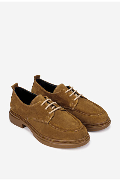 Dasha Women's brown Leather lace-up shoes