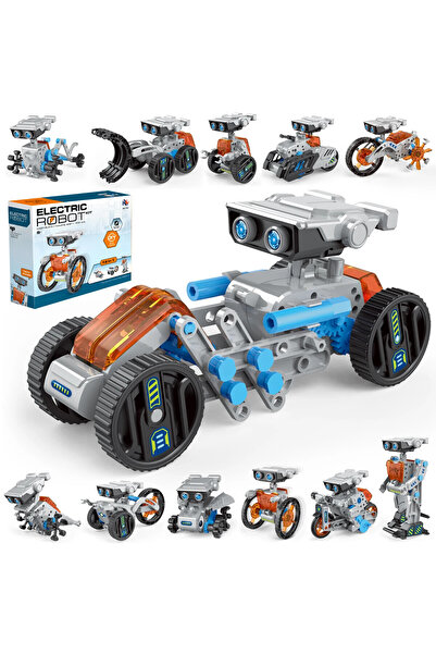 Choice مجموعة ألعاب روبوتات تعمل بالطاقة الشمسية التعليمية 12 في 1، مجموعة تج...