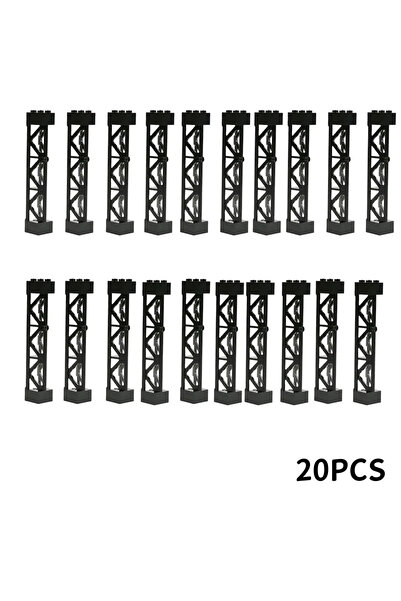 Choice1 20 قطعة، 5/10/20 قطعة، دعامة عارضة مسار قطار المدينة متوافقة مع ليغوي...