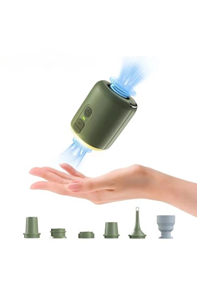 Choice 1pc Tiny Air Pump with Camping Lantern 4.5kPa Air Pump with Magnetic D...