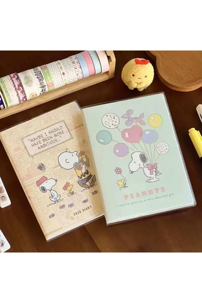 Choice1 بانداي، ٨٨ ورقة، قطعتان، رسومات توضيحية لطيفة لكتاب تقويم سنوبي، صفحا...