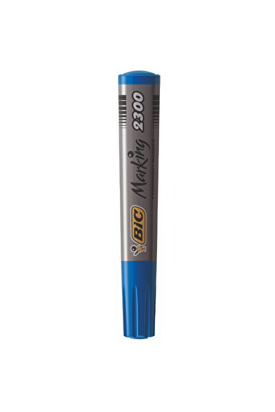 Bic Permanent Marker Blue Chisel Tip 2300