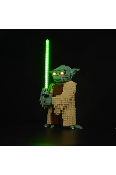 Choice مجموعة إضاءة LED كلاسيكية، مناسبة لتركيب مكعبات ليغو يودا 75255، مصباح...