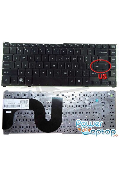 HP ProBook 4310S US layout keyboard without small enter frame