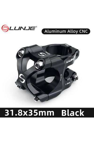 Choice1 جذع دراجة جبلية أسود، جسر دراجة جبلية، قضيب 35 مم، طاولة مقود 31 8، د...