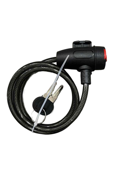 Choice A 〔E〕Universal Motorcycle Lk Anti-Theft Belt 2 Keys For Bike Safety St...