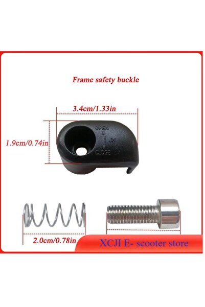 Choice1 C NOW Folding Buckle Frame Quick Release Lock Buckle for Driving Elec...