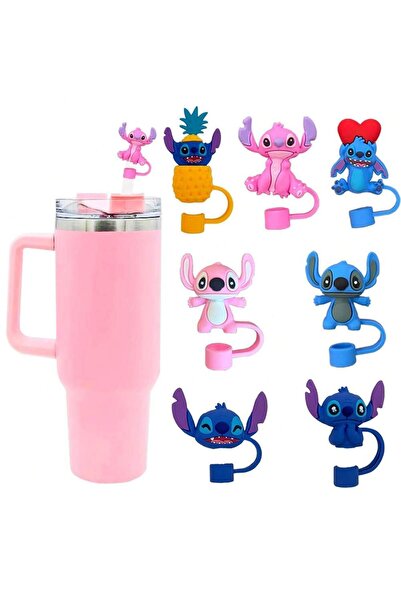 Choice أغطية ماصة متعددة الألوان مقاس واحد، 7 قطع، مقاس 10 مم، متوافقة مع أكو...