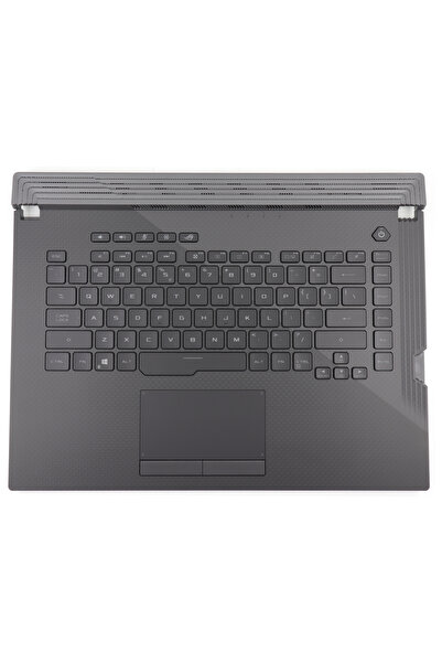 ASUS Tastatura 90NR01I6-R30UI0 Neagra cu Palmrest Negru si TouchPad iluminata...