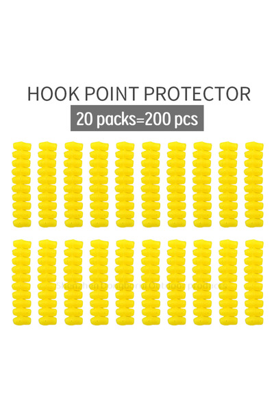 Choice ٢٠ قطعة ٢٠ مجموعة من ملحقات صيد الكارب، واقي رأس الخطاف، أدوات الصيد، ...