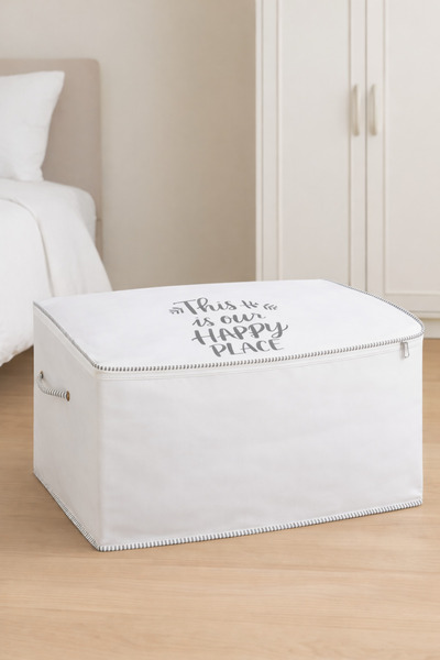 Pazar Kapısı Drawstring Printed Quilt Storage Organizer Organizer Storage Bag