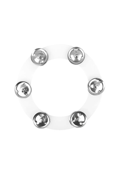 Choice silver Drum Kit Cymbal Bell Tambourine Hi-hat For Drum Percussion Acce...