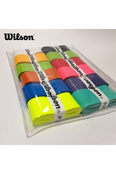 Choice5 W-MIX 12PCS WILSON Tennis Racket Overgrip Sweat Band Absorption Grip ...