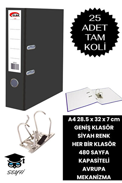 SEYFİKİRTASİYE A4 ОФІСНИЙ ПАПЕРОВИЙ КЛАСОР ДЛЯ ОРГАНІЗАЦІЇ ДОКУМЕНТІВ ДВОЙНИЙ...