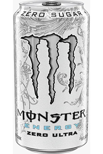 Monster Energy 12 علبة من ألترا وايت خالي من السكر، 500 مل