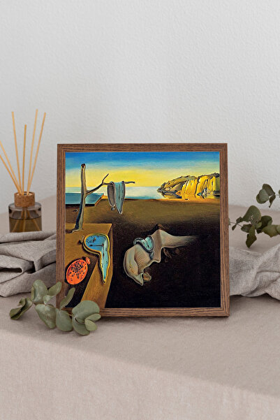 Dekorsiahome Wooden Framed Square Table Tk3421