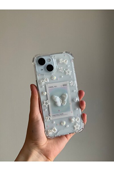 İphone 13/14 Angel Number 444 3D Figürlü Telefon Kılıfı (Tüm iPhone Modelleri Mevcuttur)