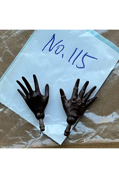 Choice21 NO.115 Mter 1/6 Doll Replacement Hands Elbows Purple Beige Blue Gree...