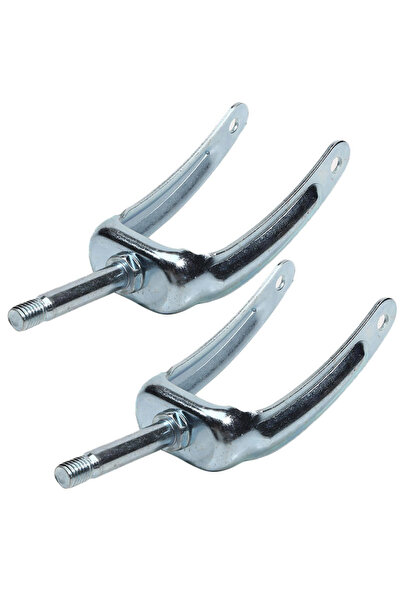 choice2 7inch-1pair Metal Wheel Fork Wheelchair Front Fork Aluminium Alloy Si...