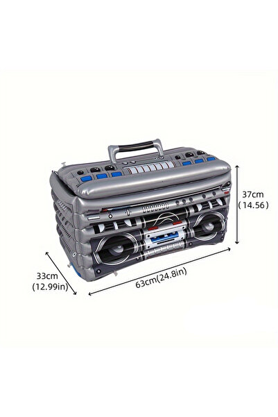 Choice دلو ثلج قابل للنفخ رمادي فاتح، مبرد بيرة محمول، حامل مشروبات، مثالي لل...