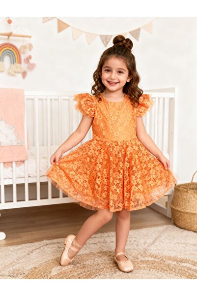 Lunas tekstil Daisy Patterned Buckle Dress-- Graduation-dog Day And Celebrati...