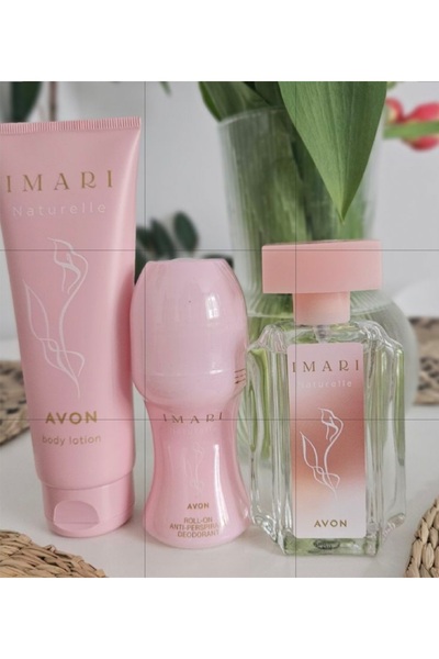 AVON IMARI ROLON 50 ML +VUCUT LOSYONU 125 ml+ PARFUM 50 ML