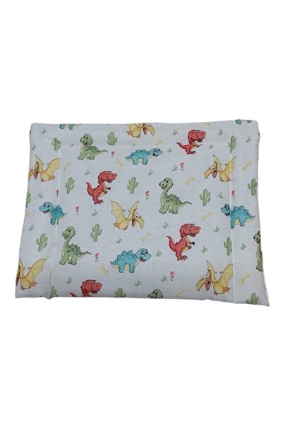 Albatex Home Μαξιλάρι μωρού 30×40x2 εκ., Μοντέλο 2501 Dino, για κούνια, καρότ...