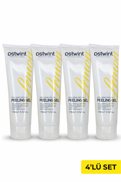 Ostwint Limonlu Arındırıcı Nemlendirici Peeling Jel 170ml 4 Adet