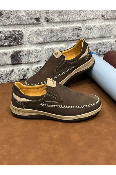 Derilax Genuine Nubuck Leather Orthopedic Comfortable Lightweight Soft Second...